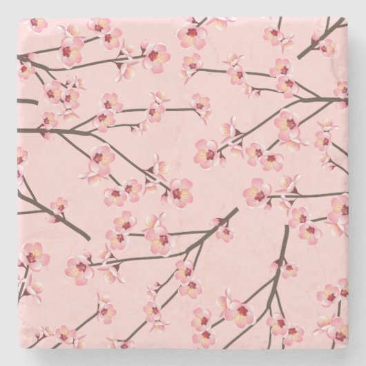 桜 ストーンコースター (正面)