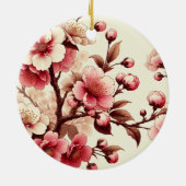 桜 セラミックオーナメント (裏面)