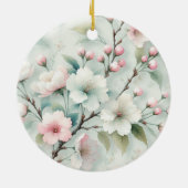 桜 セラミックオーナメント (裏面)