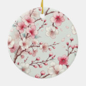 桜 セラミックオーナメント (裏面)