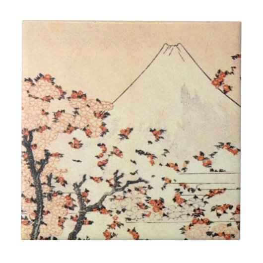 桜 タイル (正面)