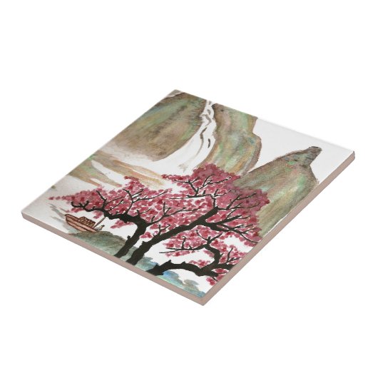 桜 タイル (側面)