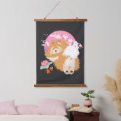 桜 – チャウぶら下がったのタペストリー 吊り下げ型タペストリー (寝室)