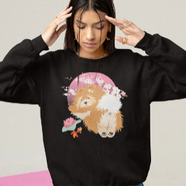 桜 – チャウ – ダークシャツ – スタイルを選択 Tシャツ
