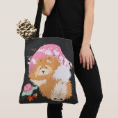 桜 – チャウ – トートまたはクロスボディバッグ トートバッグ (クローズアップ)