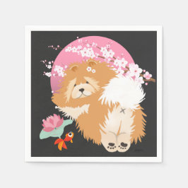 桜 – チャウ – 紙ナプキン スタンダードカクテルナプキン