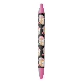 桜 – チョウ – inkpen 黒ボールペン