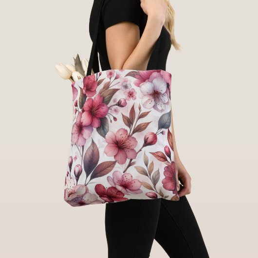 桜 トートバッグ (クローズアップ)