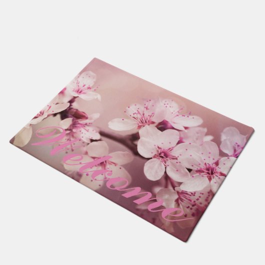 桜 ドアマット (アングル)