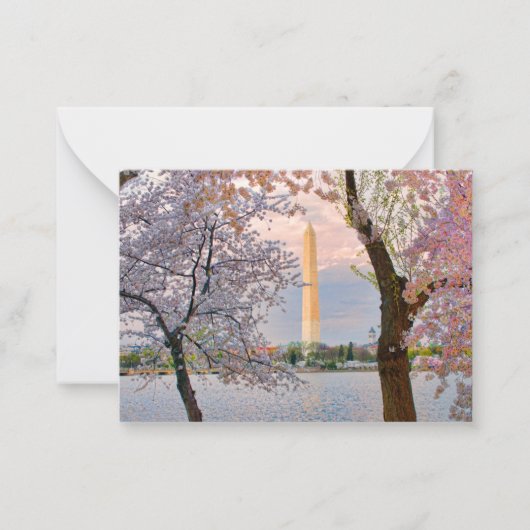 桜 ノートカード (正面)