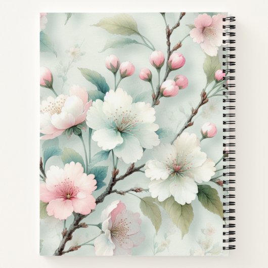 桜 ノートブック (裏面)