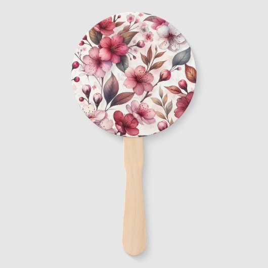 桜 ハンドファン (裏面)