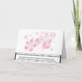 桜-バレンタインデーカード シーズンカード (裏面)