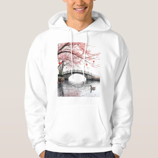 桜 パーカ (正面)