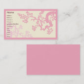 桜-ビジネス 名刺 (正面/裏面)