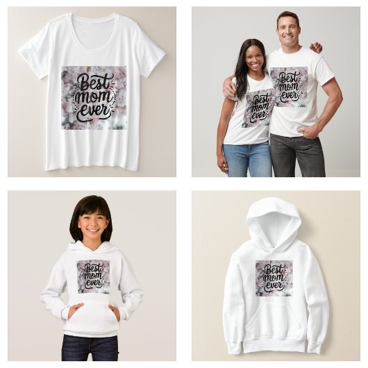桜 ピンク エレガント 最高のママ メーデー Tシャツ