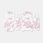 桜 ピンク 白 カスタム バースデー フェイバーボックス (折り畳みなし)