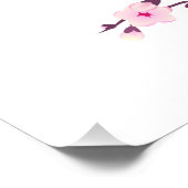 桜 ピンク 白 結婚式 ゲストブック (コーナー)
