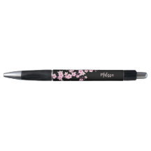 桜 ピンク 黒 モノグラム