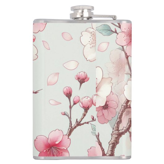 桜 フラスク (裏面)