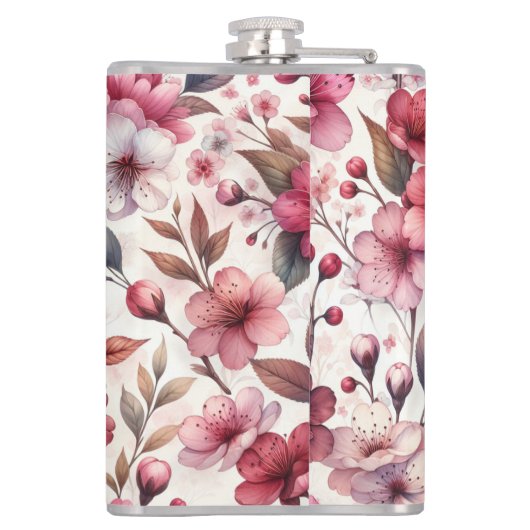 桜 フラスク (裏面)