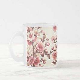 桜 フロストグラスマグカップ