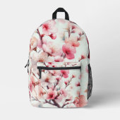 桜 プリントバックパック (正面)
