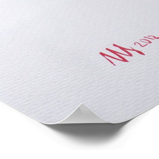 桜 ポスター (角)