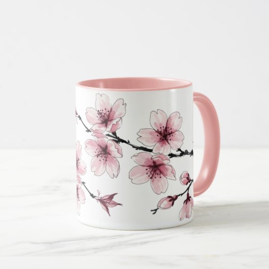 桜 マグカップ (正面右)