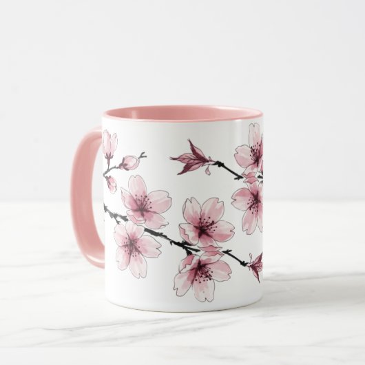 桜 マグカップ (正面左)
