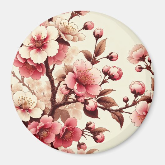 桜 マグネット (正面)