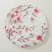 桜 ラウンドクッション (裏面)