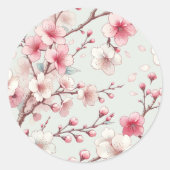 桜 ラウンドシール (正面)