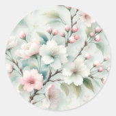 桜 ラウンドシール (正面)