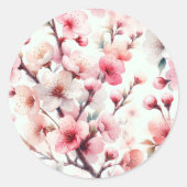 桜 ラウンドシール (正面)