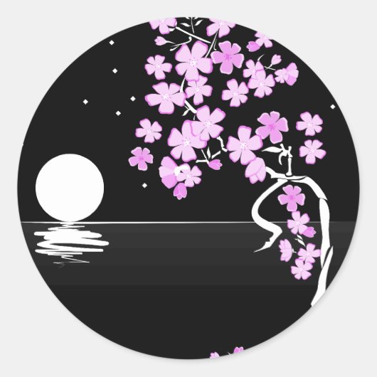 桜 ラウンドシール (正面)