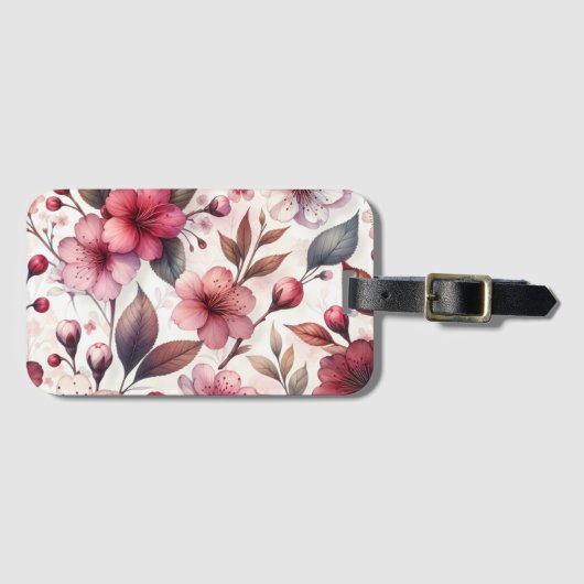 桜 ラゲッジタグ (正面横)