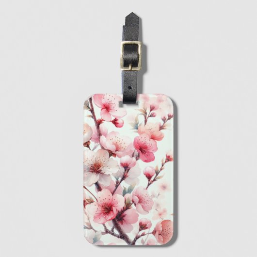 桜 ラゲッジタグ (正面縦)