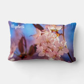 桜 ランバークッション (裏面)