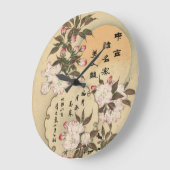 桜 ラージ壁時計 (傾斜)