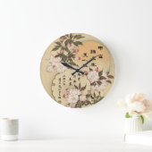 桜 ラージ壁時計 (ホーム)