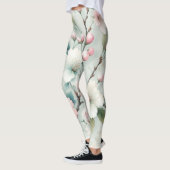 桜 レギンス (左)