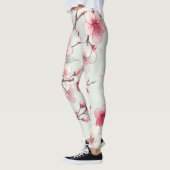 桜 レギンス (左)