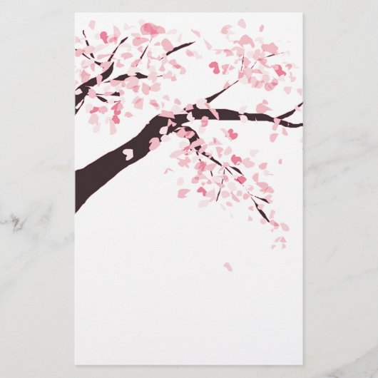 桜 便箋 (正面)