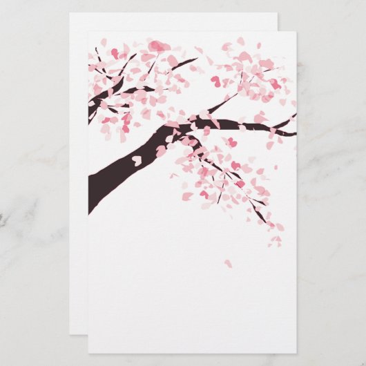 桜 便箋 (正面/裏面)