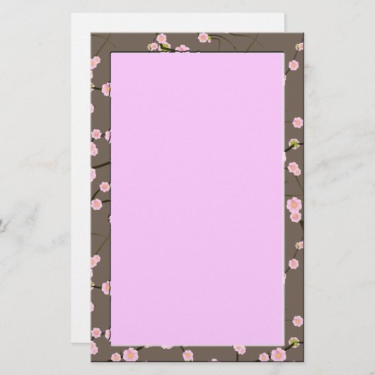 桜 便箋 (正面/裏面)