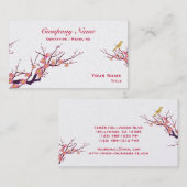 桜-卵の殻 名刺 (正面/裏面)