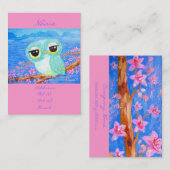 桜 名刺 (正面/裏面)