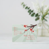 桜 名刺 (スタンド正面)