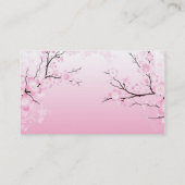 桜 名刺 (裏面)